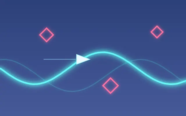 電波衝浪 遊戲畫面
